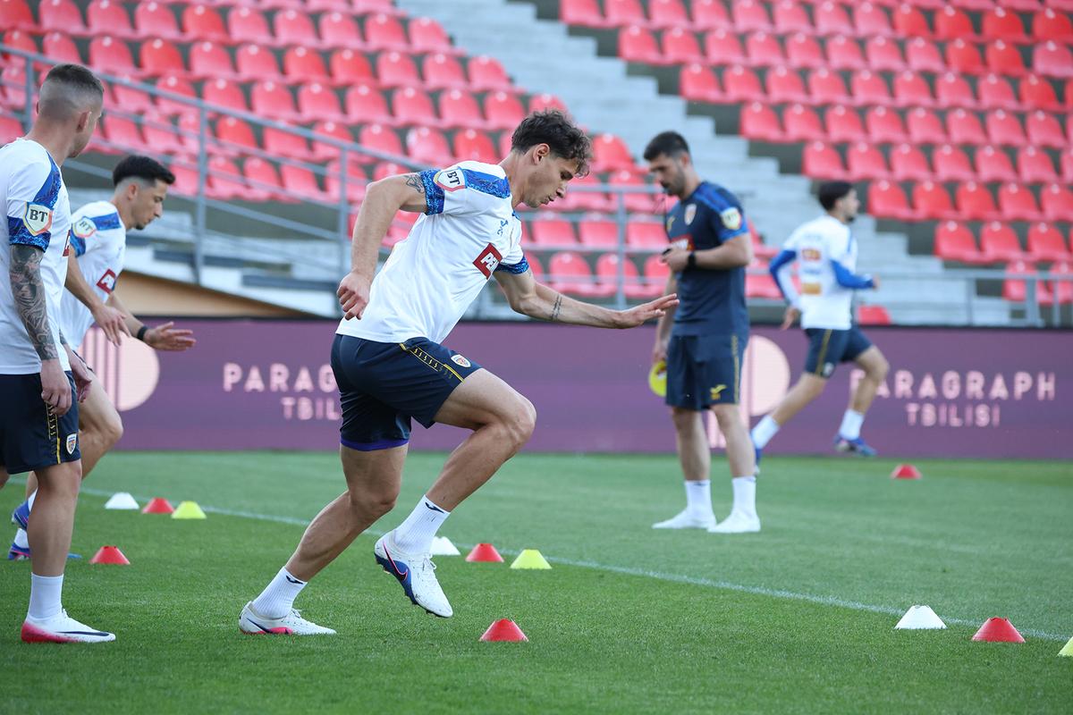 Antrenament România la Tbilisi, 2 iunie 2026