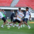 Gică Hagi l-a trimis pe Coubiș fundaș dreapta în Georgia - România/ foto: Facebook @Echipa națională de fotbal a României