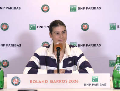 După eliminare, Sorana Cîrstea a venit în conferință și a spus cine ar vrea să câștige Roland Garros: „O ador”