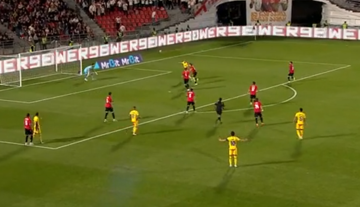 Gol Louis Munteanu amical Georgia - România