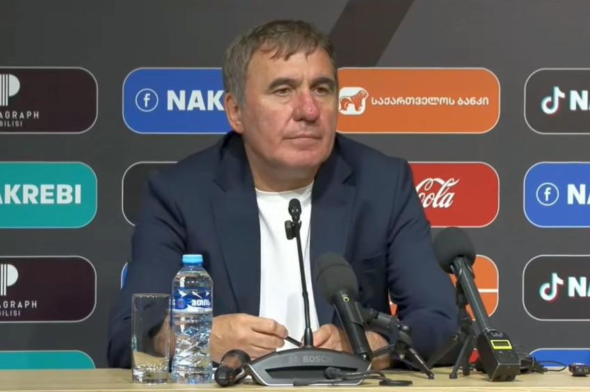 Gheorghe Hagi, la conferința de presă