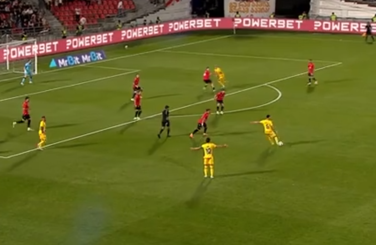 Gol Louis Munteanu amical Georgia - România