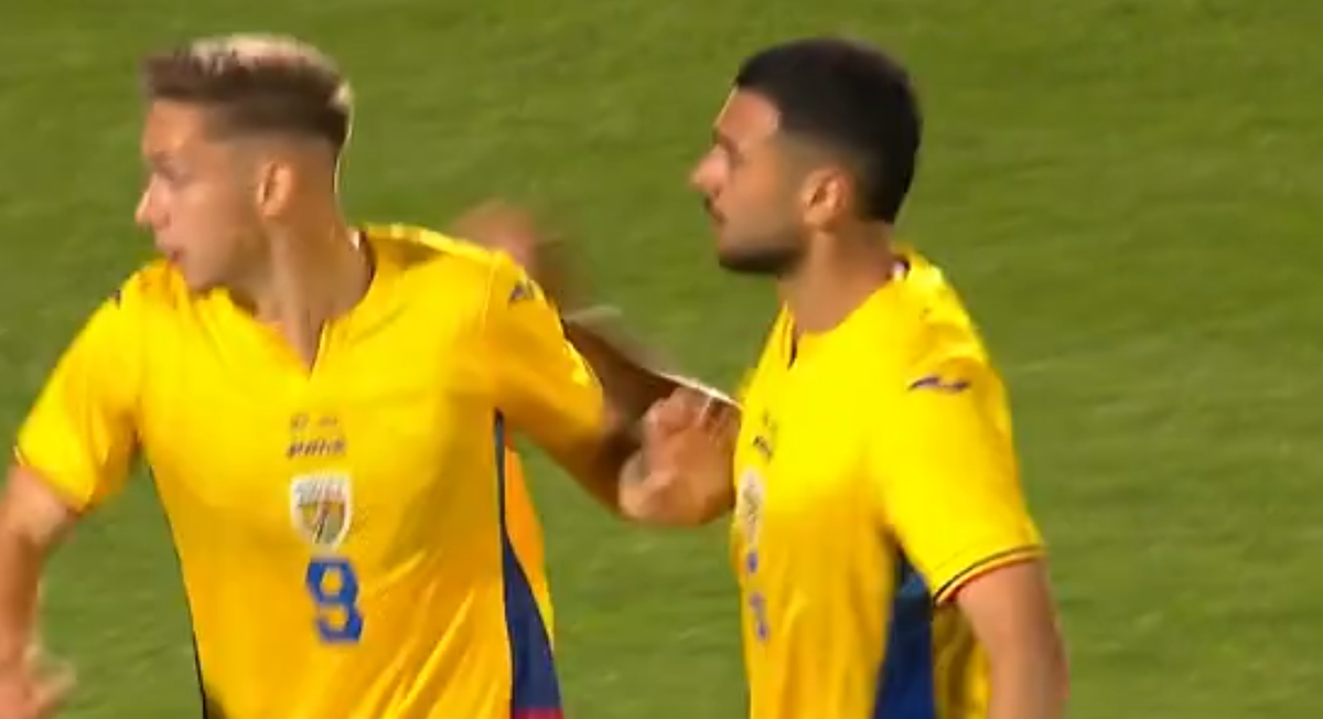 Gol Louis Munteanu amical Georgia - România