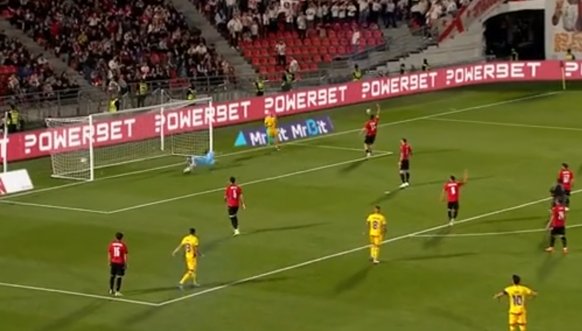 Gol Louis Munteanu amical Georgia - România
