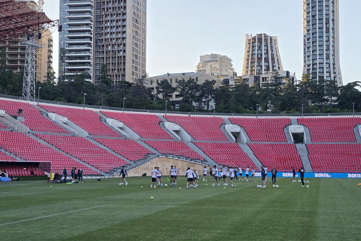 Antrenament România la Tbilisi, 2 iunie 2026