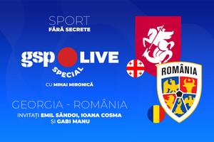 Georgia - România, revenirea lui Hagi la națională » Dezbatem la GSP Live Special