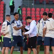 Imagini înainte de Georgia - România/ foto Facebook @Echipa națională de fotbal a României