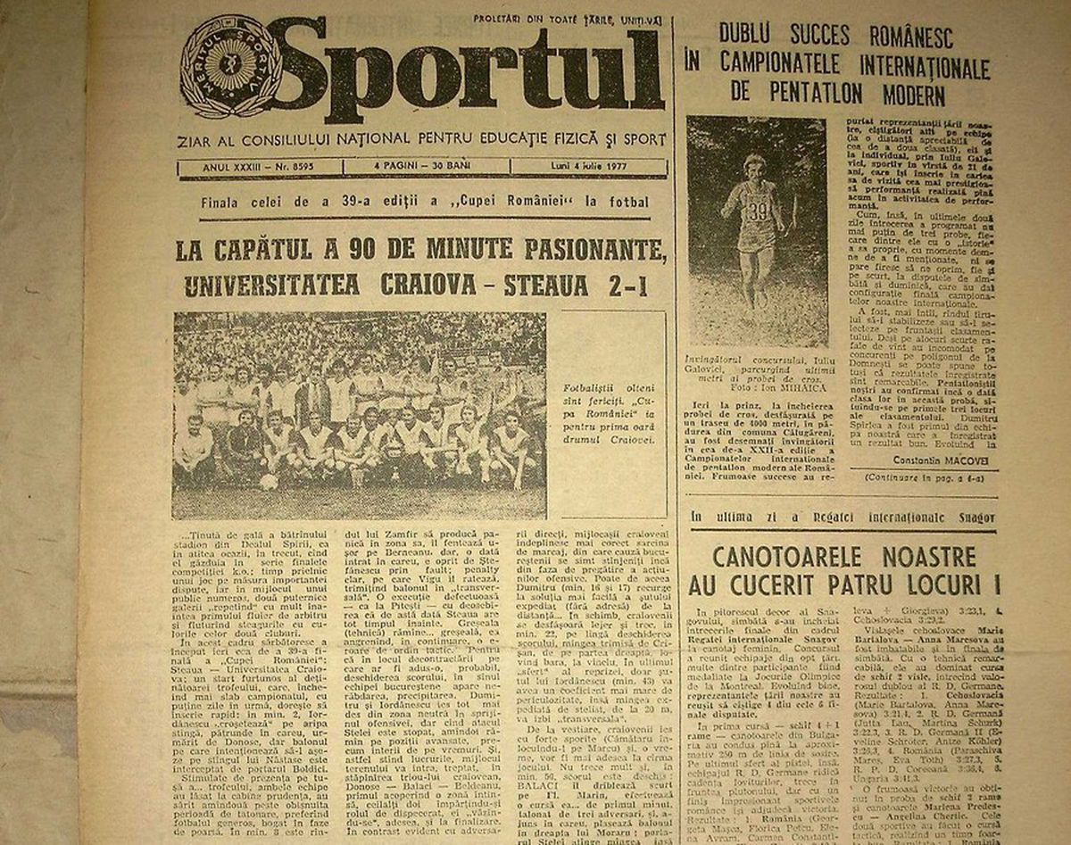 retro gsp - 3 iulie - craiova