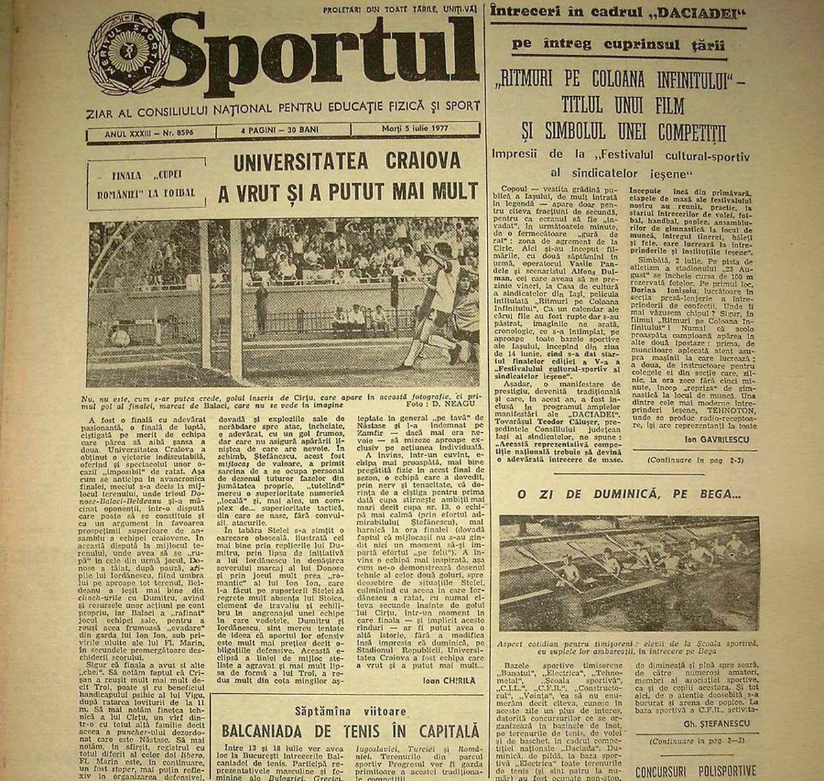 retro gsp - 3 iulie - craiova