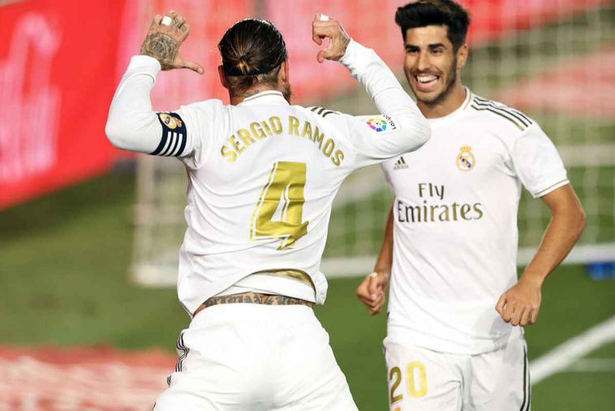 REAL MADRID - GETAFE 1-0, FOTO + VIDEO » Aproape campioni după un joc modest! Sergio Ramos, fundașul-golgeter, o lasă în urmă pe Barcelona
