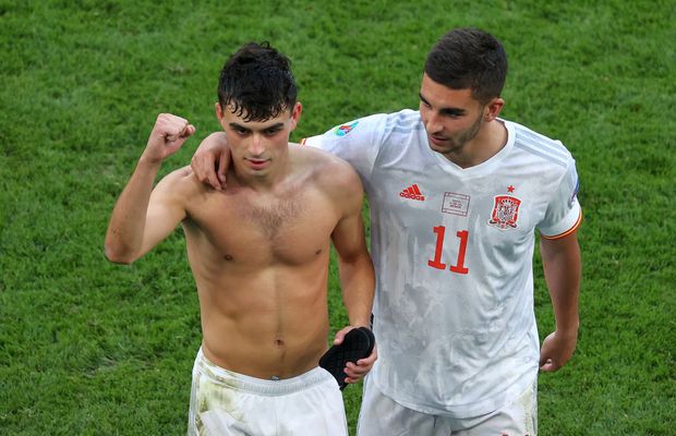 În timp ce Rădoi de-abia a găsit jucători pentru a forma lotul de Olimpiadă, Spania se bazează pe 6 fotbaliști aflați la Euro 2020!