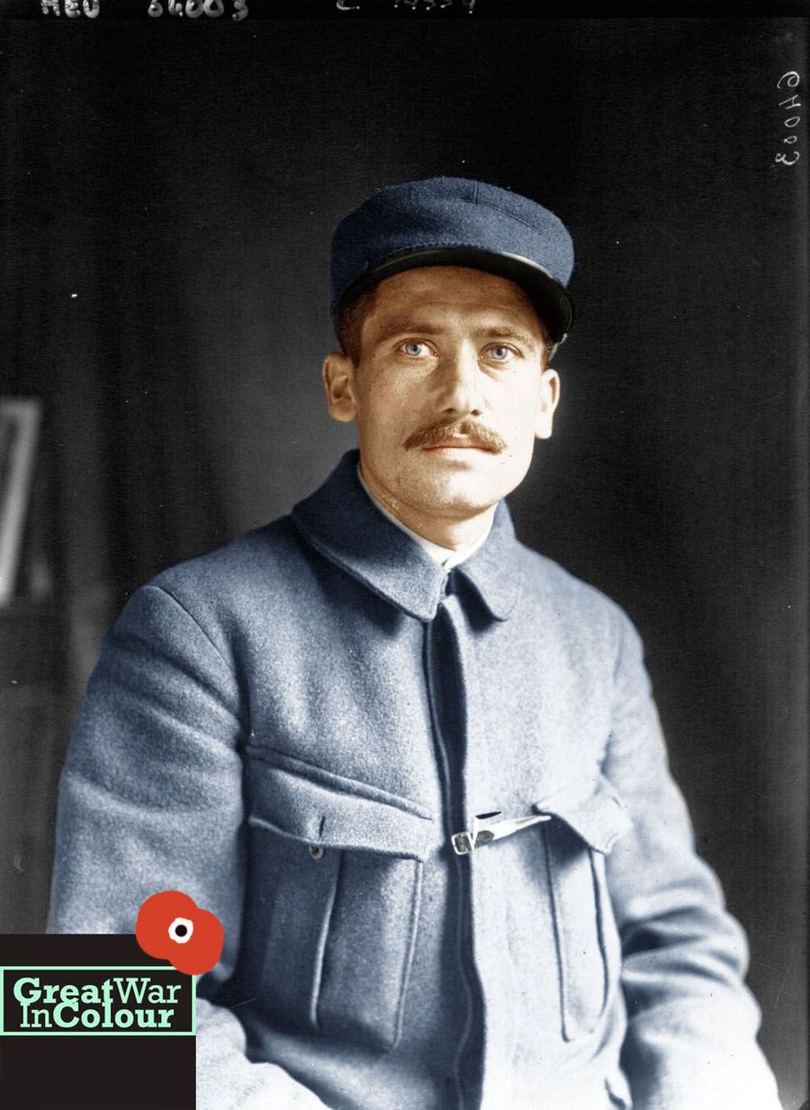 Pélissier în 1917, în timpul Primului Război Mondial FOTO Biblioteca Națională a Franței Ucis de amantă cu pistolul sinucigașei soții