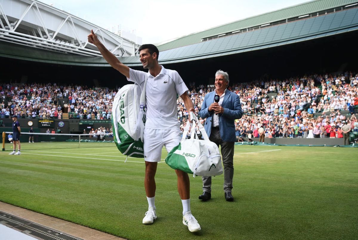 Novak Djokovic - Denis Kudla, Wimbledon 2021