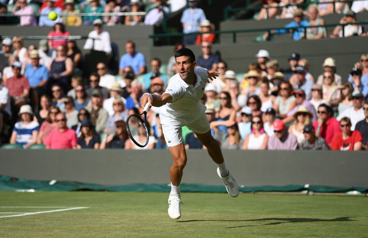 Novak Djokovic - Denis Kudla, Wimbledon 2021