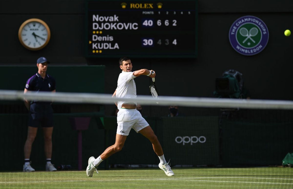 Novak Djokovic - Denis Kudla, Wimbledon 2021