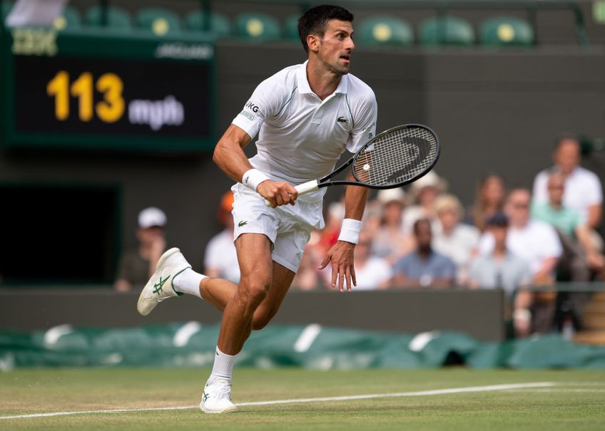 Novak Djokovic (34 de ani, 1 ATP) l-a învins pe americanul Denis Kudla (28 de ani, 114 ATP), scor 6-4, 6-3, 7-6(7) și s-a calificat în optimile de finală la Wimbledon 2021.