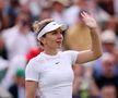 Halep, campioană în 2019 la Wimbledon, a ajuns în cea de-a două săptămână a competiției și privește încrezătoare mai departe.