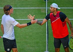 Nadal - Sonego și Kyrgios - Tsitsipas » Ieșire nervoasă a australianului: „Vreau un arbitru nou!”