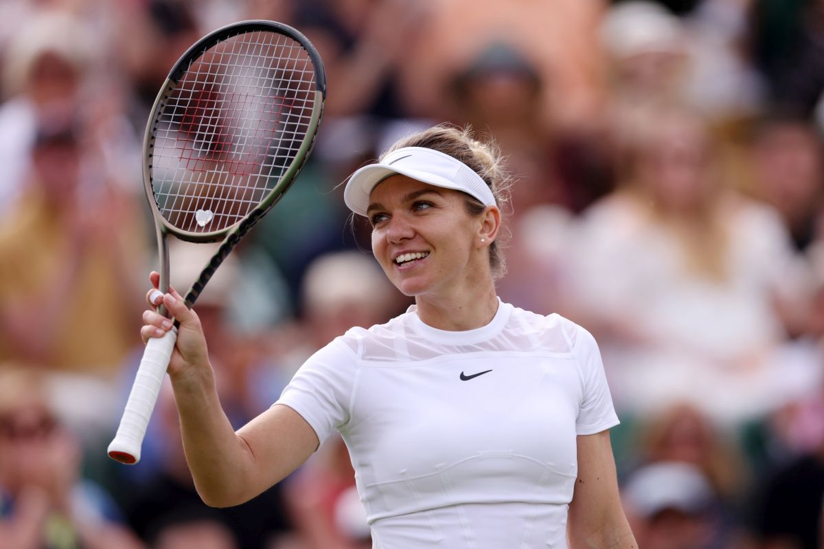 Toată arena a început să râdă » Ce a declarat Simona Halep după calificarea în optimi