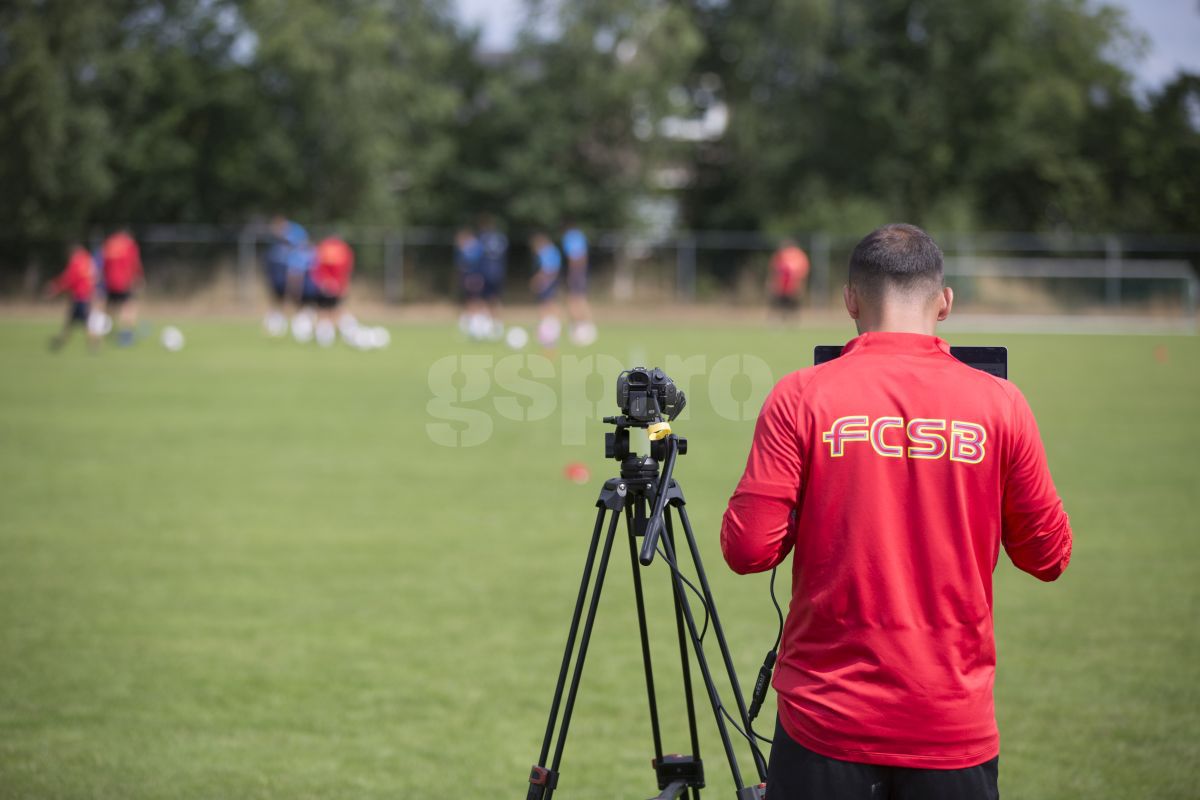 FCSB Hi-Tech » Reporterii GSP prezintă în detaliu arsenalul de echipament SF deplasat de vicecampioană. Cum funcționează: „Pot crea virtual și zone de teren”