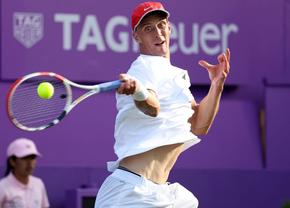 A lăsat baletul pentru a deveni jucător profesionist de tenis, iar la Wimbledon va juca în premieră pe tabloul principal al competiției