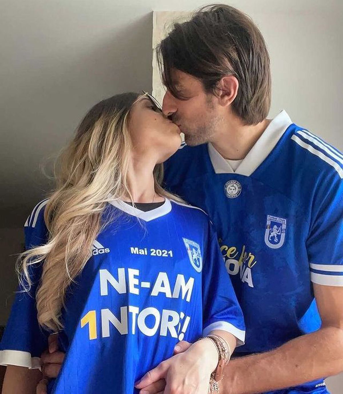 Andrea Compagno și iubita Helenia / FOTO: Instagram