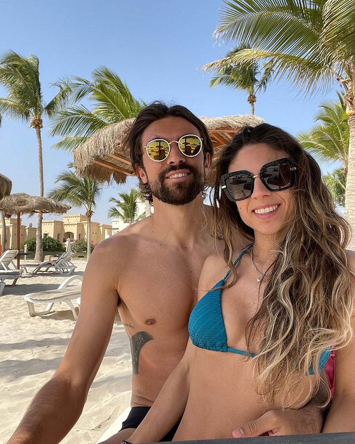 Andrea Compagno și iubita Helenia / FOTO: Instagram