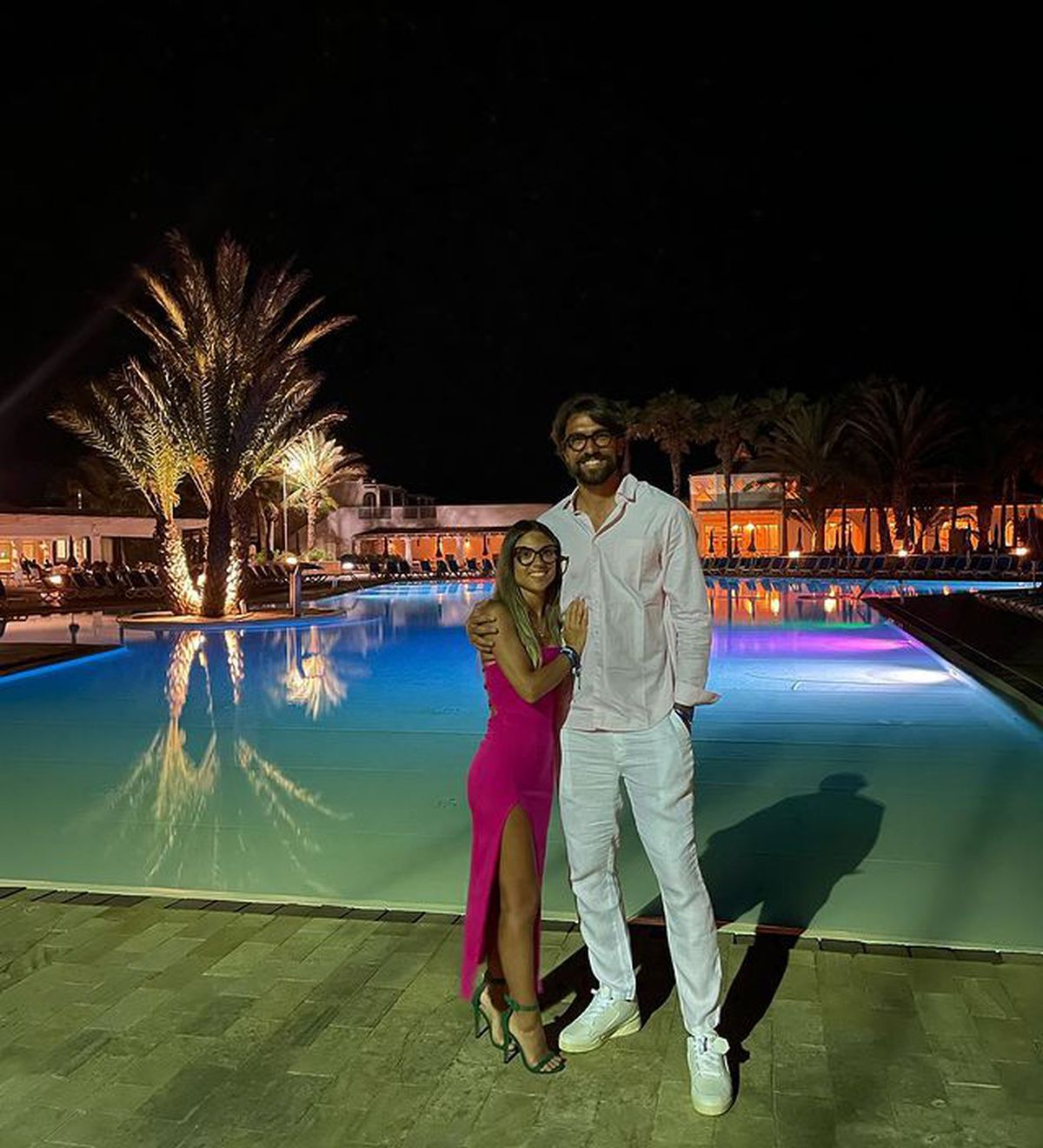 Andrea Compagno și iubita Helenia / FOTO: Instagram