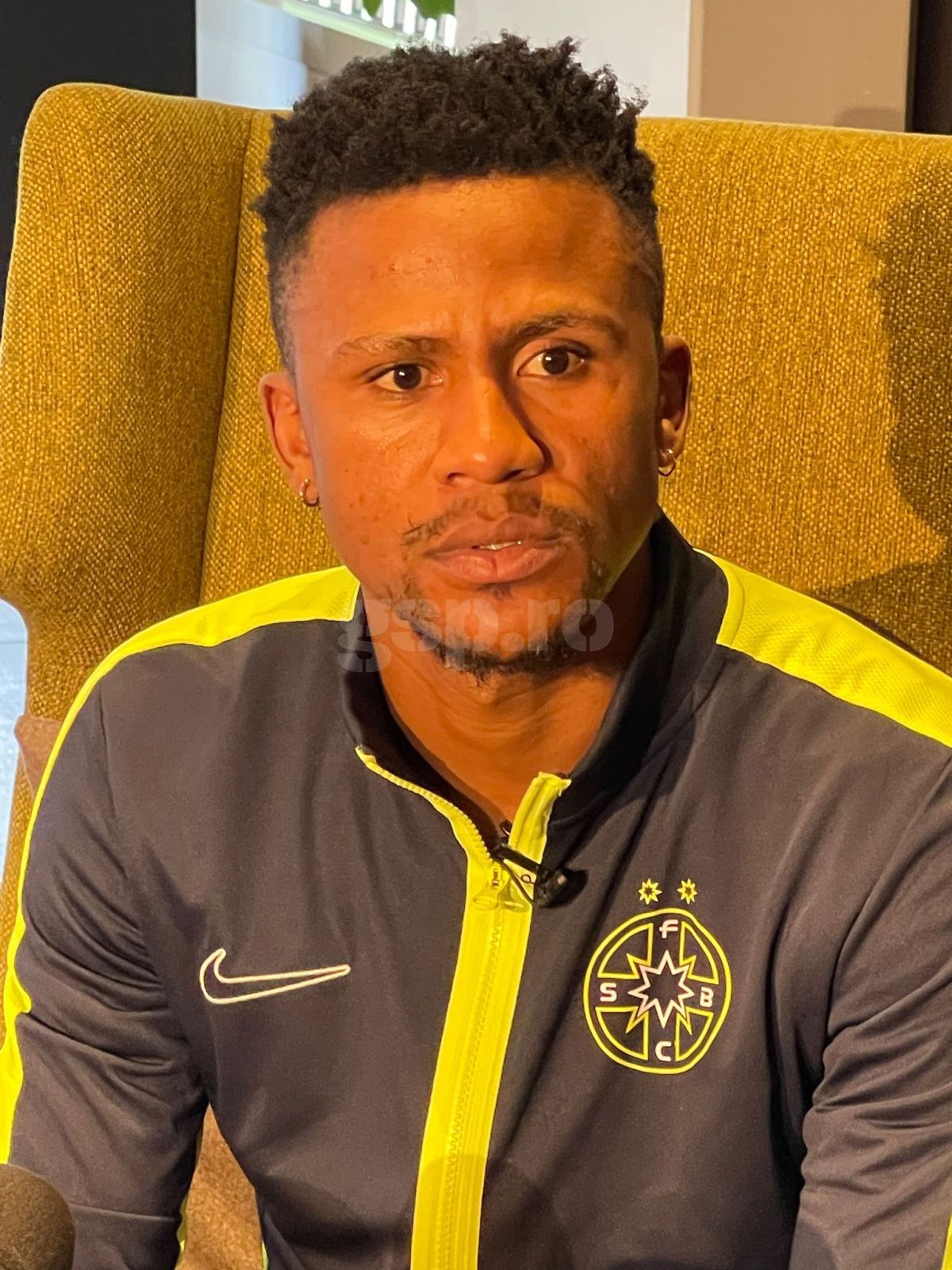 Siyabonga Ngezana, prima conferință la FCSB