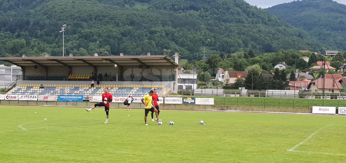Dinamo - Zalaegerszeg, meci amical în cantonamentul din Slovenia