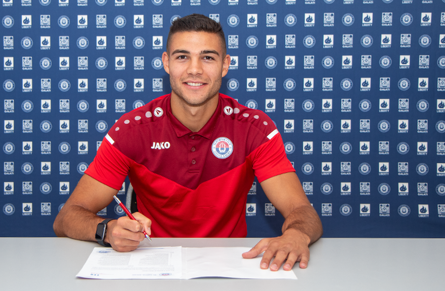 Samuel Teles a semnat cu Oțelul Galați. Foto: ascotelul.ro Mihai Rotaru, aproape de a doua achiziție a verii » Transferul neașteptat din Superliga