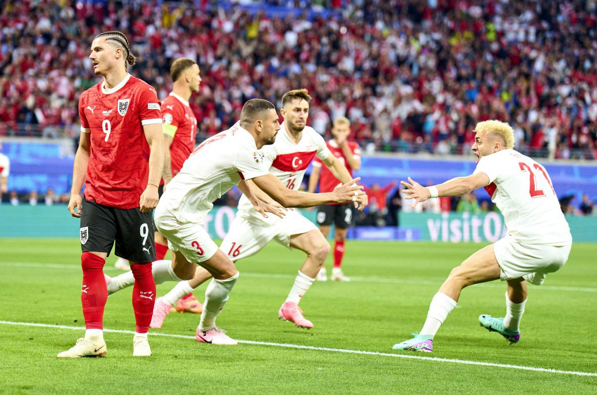 Austria - Turcia, în „optimi” la EURO 2024 » Imaginile spectaculoase ale confruntării de la Leipzig