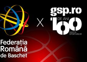 Federația Română de Baschet și Gazeta Sporturilor îşi unesc forțele pentru a susține baschetul românesc