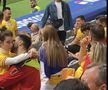 Kira Hagi, surprinsă în brațele iubitului ei la România - Olanda, foto: GSP