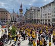 Fanii români fac spectacol la Munchen înaintea meciului cu Olanda / Foto: Cristian Preda (GSP.ro)