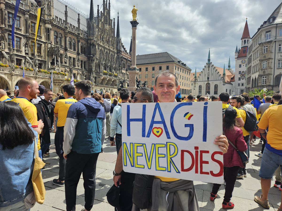 Piele de găină! Atmosferă senzațională creată de fanii „tricolorilor” » Momentul intonării imnului României a zguduit Munchenul