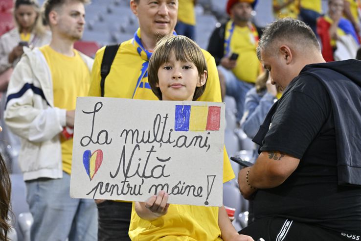 Imagini de la finalul meciului România - Olanda / FOTO: Cristi Preda (GSP.ro)