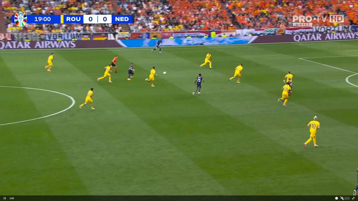 Golul lui Gakpo în România - Olanda, la EURO 2024