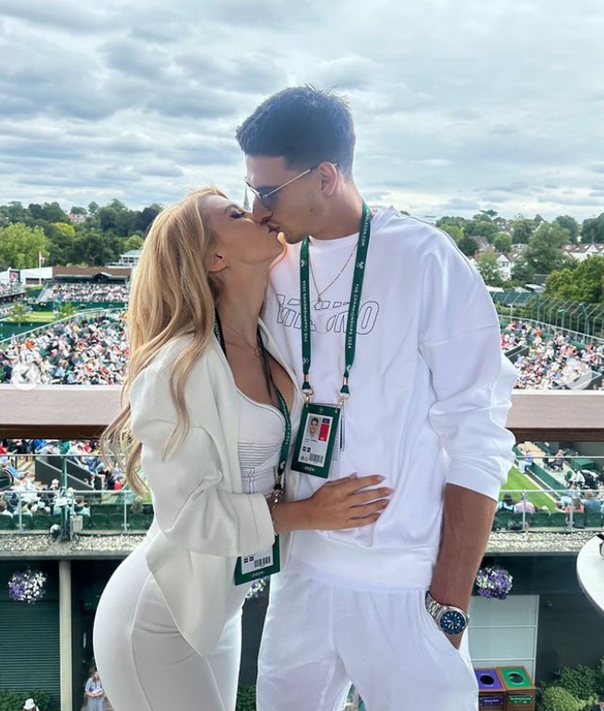 Imagini de senzație din Australia » Andreea Bălan și Victor Cornea s-au împrietenit cu cel mai cunoscut cuplu din tenis