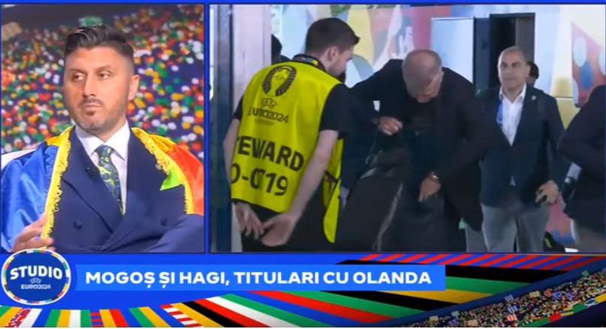 Marica și Raț, contrariați de imaginile cu Edi Iordănescu de la sosirea la Allianz Arena: „Doar n-a venit din barcă!” » Ce s-a petrecut la coborârea din autocar