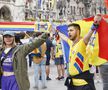 Fanii români fac spectacol la Munchen înaintea meciului cu Olanda / Foto: Cristian Preda (GSP.ro)