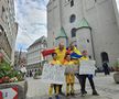 Fanii români fac spectacol la Munchen înaintea meciului cu Olanda / Foto: Cristian Preda (GSP.ro)