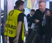 Edi Iordănescu, controlat la coborârea din autocarul României