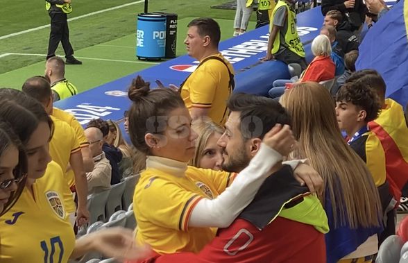 Love is in the air: Kira Hagi, surprinsă în brațele iubitului ei  » Scene romantice în tribunele Allianz Arena