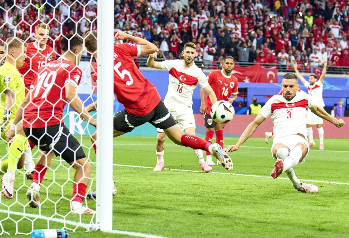 Austria - Turcia, în „optimi” la EURO 2024 » Imaginile spectaculoase ale confruntării de la Leipzig