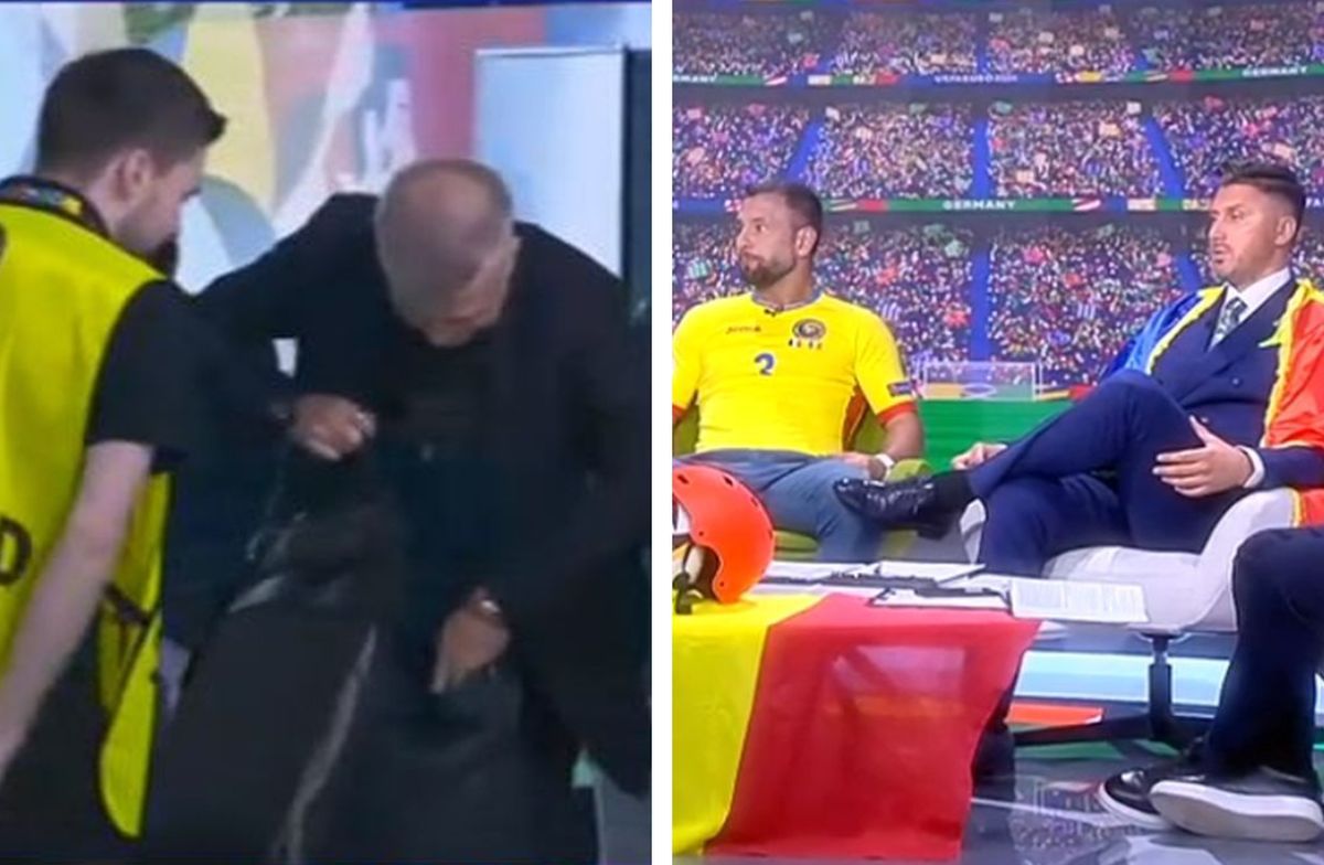 Marica și Raț, contrariați de imaginile cu Edi Iordănescu de la sosirea la Allianz Arena: „Doar n-a venit din barcă!” » Ce s-a petrecut la coborârea din autocar