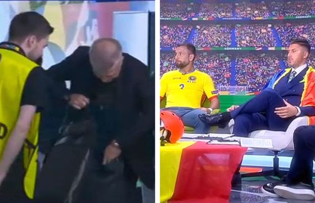 Marica și Raț, contrariați de imaginile cu Edi Iordănescu de la sosirea la Allianz Arena: „Doar n-a venit din barcă!” » Ce s-a petrecut la coborârea din autocar