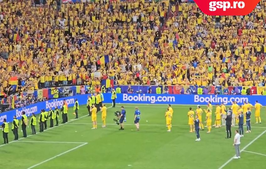 Echipa României, susținută până în ultimul moment de galerie, imagini de pe stadion de la reporterii GSP