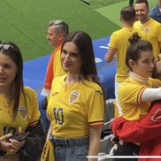 Kira Hagi, surprinsă în brațele iubitului ei la România - Olanda, foto: GSP
