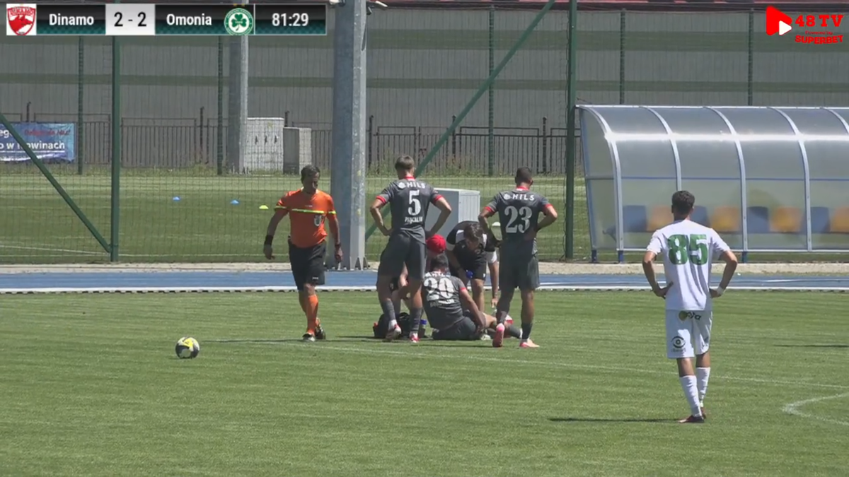 Urmărit de ghinion! Pariul lui Dinamo pentru sezonul viitor s-a „rupt”: cât de gravă e accidentarea